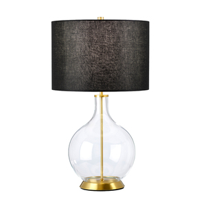 Orb 1 Light Tischlampe (komplett mit schwarzem Schirm) Elstead small 0