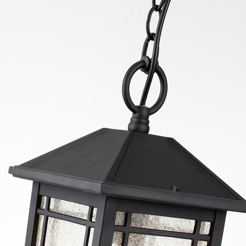 Prüfen Außen-Hängelaterne Elstead Cedar Point, schwarz, 1×E27