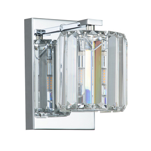 Wandleuchte Divine - 1 Lichtquelle - Chrom poliert Elstead small 1