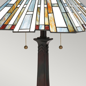 Maybeck 2 Licht Tischlampe Elstead small 1