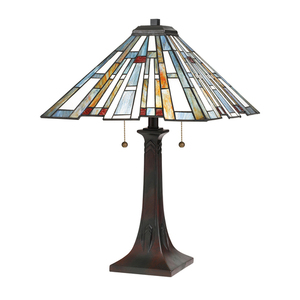 Maybeck 2 Licht Tischlampe Elstead small 0