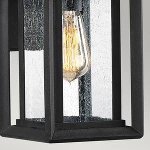 Wakefield kleine Wandlaterne - 1 Lichtquelle - Schwarz Earth Black Elstead small 3