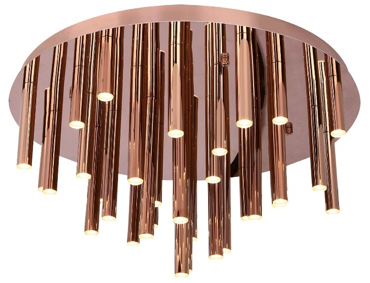 Prüfen Plafond Max Light Organic C0093D kupfer 60 cm LED dimmbar Plafond Max Light Organic C0093D kupfer 60 cm LED dimmbar
