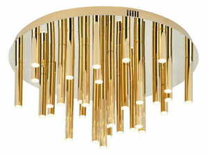 Plafond Max Light Organic C0188D Gold LED 60 cm small 0
