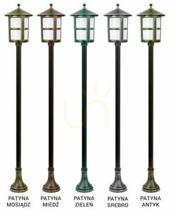 Außenstehleuchte SU-MA CORDOBA II schwarz Patina 151 cm K 5002/1/TD small 7