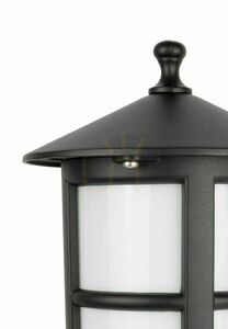 Gartenlaterne SU-MA 2-flammig schwarz Patina verstellbar 180-280 cm OGMWN 2 TD small 2