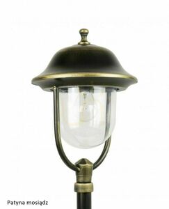Außenstehleuchte SU-MA Prince schwarz-patina 167 cm E27 K 5002/1/O small 10