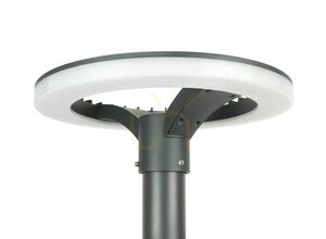 Gartenlaterne SU-MA STR-HEAD LED 44W 4000K 36,5 cm dunkel asche IP65 small 0
