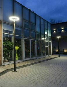 Gartenlaterne SU-MA STRMAX-3000 300 cm dunkelgrau Aluminium Polycarbonat small 3