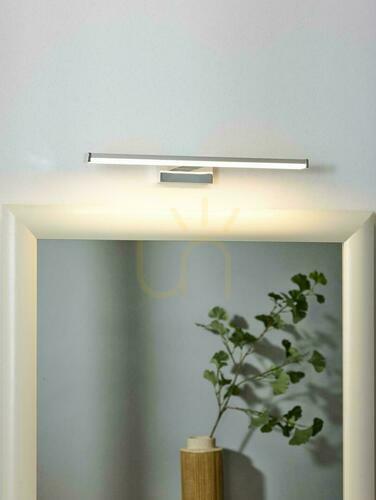 Prüfen Wandleuchte Lucide ONNO LED 8W 3000K IP44 Silber 40 cm 79297/08/12