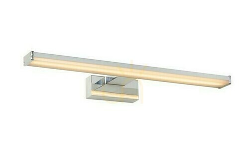Prüfen Wandleuchte Lucide ONNO LED 8W 560lm IP44 Silber 40 cm 79297/08/12