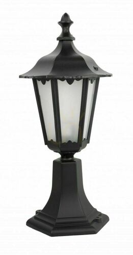 Prüfen Außenstehleuchte SU-MA Retro Midi K 4011/1/M Schwarz Patina 45 cm