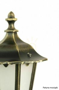 Außenstehleuchte SU-MA Retro Midi schwarz patina E27 76 cm K 5002/3/M small 6