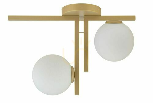Prüfen Deckenleuchte Sigma Andy 2-flammig goldbeige G9 33337