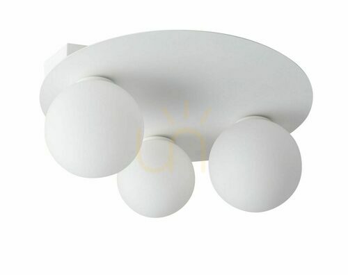 Prüfen Plafond Sigma Argon 3-flammig weiß G9 40 cm 33269