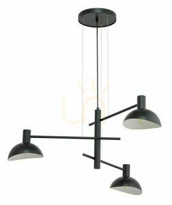 Pendelleuchte Sigma Artis 3-flammig schwarz E14 LED 40527 small 0