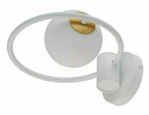Wandleuchte Sigma Aqua weiß G9 Stahl Glas 12W 33481 small 0