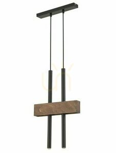 Pendelleuchte Sigma BLAKE 2 schwarz/braun G9 33443 small 0