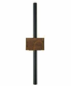 Wandleuchte Sigma BLAKE schwarz/braun G9 1-flammig 33446 small 2