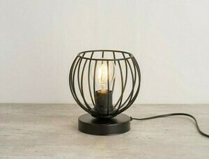 Tischlampe Sigma CHERRY schwarz E27 60W Stahl 16 cm 50310 small 1