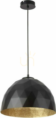 Prüfen Pendelleuchte Sigma Diament schwarz-gold 35 cm E27 31371