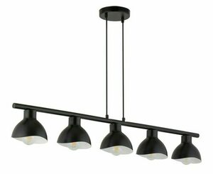 Pendelleuchte Sigma FLOP 5-flammig schwarz weiß E27 32423 0 Pendelleuchte Sigma FLOP 5-flammig schwarz weiß E27 32423 small 0