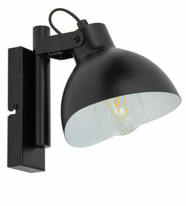 Wandleuchte Sigma FLOP schwarz E27 60W IP20 32425 small 0
