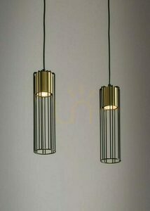 Pendelleuchte Sigma Fobia 2-flammig schwarz/gold 33452 small 1