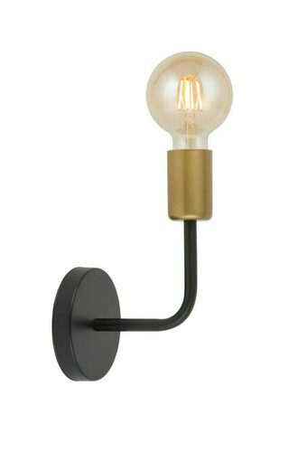 Prüfen Wandleuchte Sigma GINO schwarz gold 32384