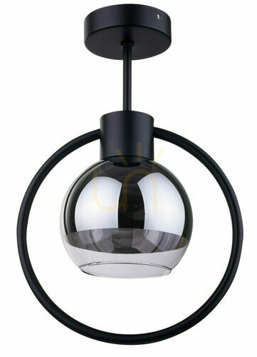 Prüfen Plafond Sigma LINDA 1 schwarz E27 31890
