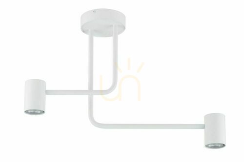 Prüfen Deckenleuchte Sigma Luis 2-flammig weiß GU10 60 cm 33419