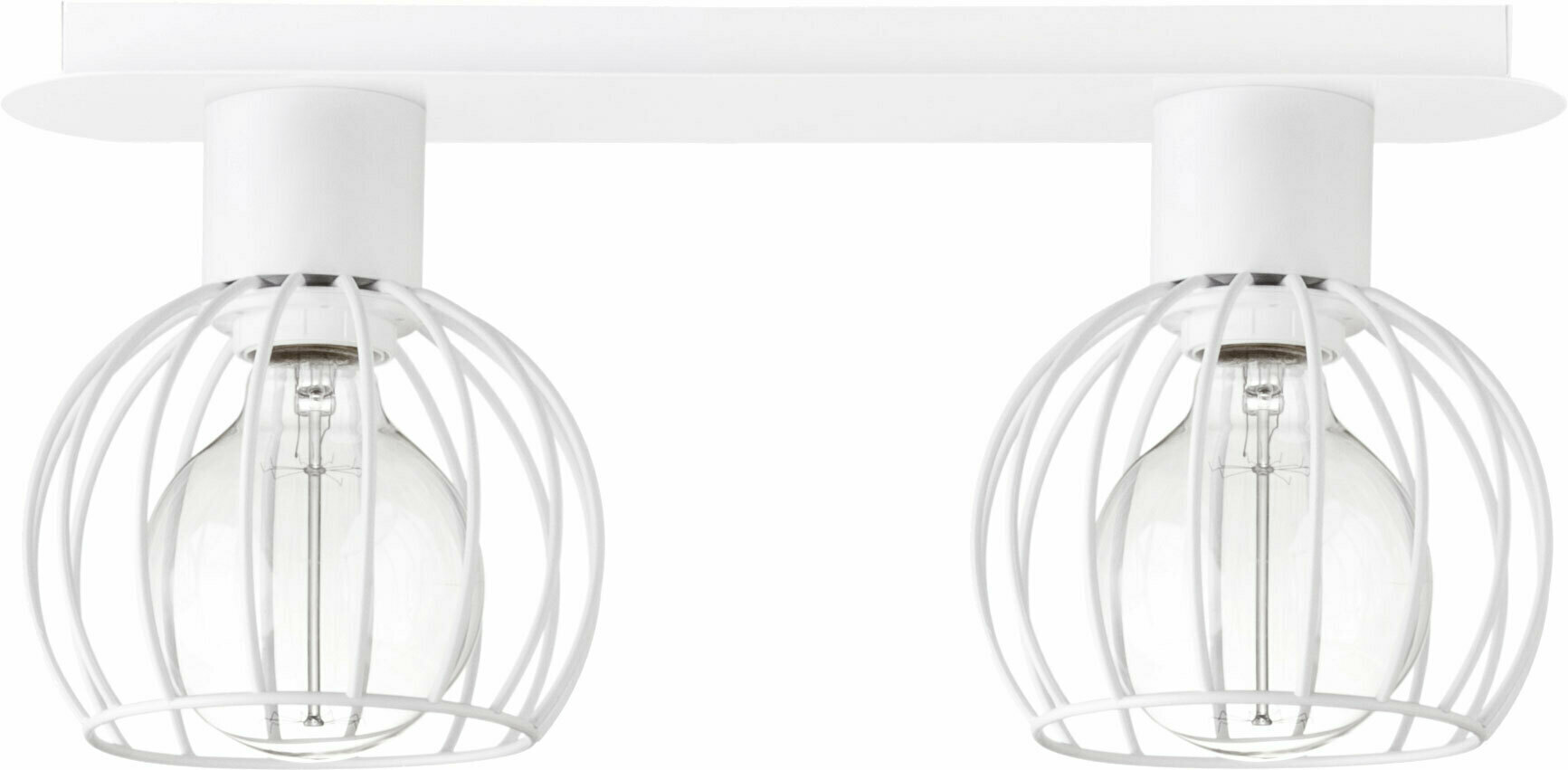 Prüfen Plafond Sigma Luto Koło 2 Weiß Stahl E27 2-flammig 31169 Plafond Sigma Luto Koło 2 Weiß Stahl E27 2-flammig 31169