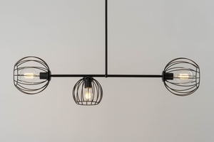 Plafond Sigma MADAM 3-flammig schwarz E27 32366 small 1
