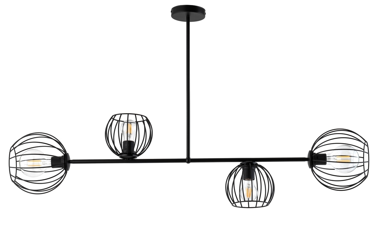 Prüfen Plafond Sigma MADAM 4 schwarz E27 60W 119 cm SKU 32367 Plafond Sigma MADAM 4 schwarz E27 60W 119 cm SKU 32367