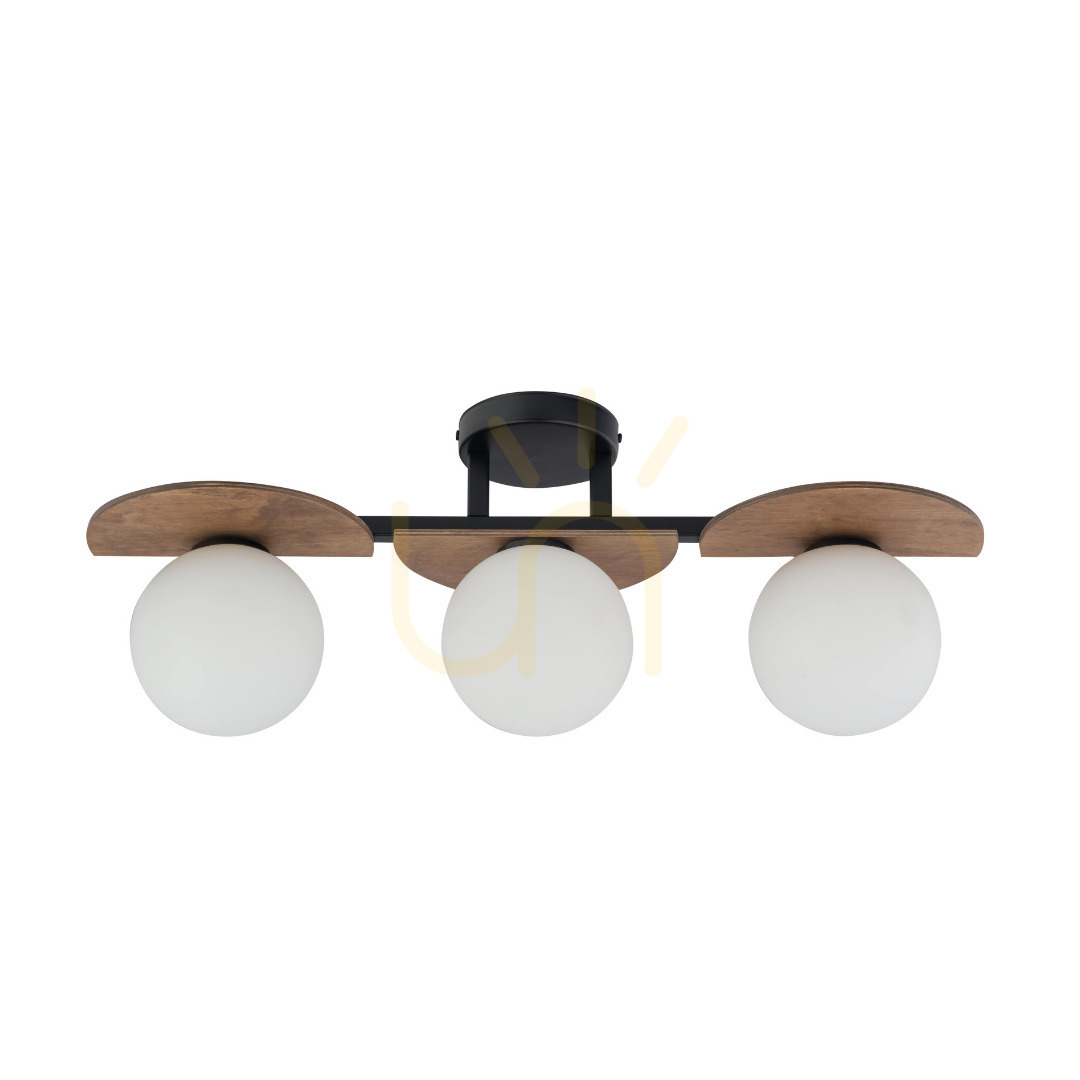 Prüfen Plafond Sigma Mirror 3 schwarz Holz 3xG9 SKU 33302 Plafond Sigma Mirror 3 schwarz Holz 3xG9 SKU 33302
