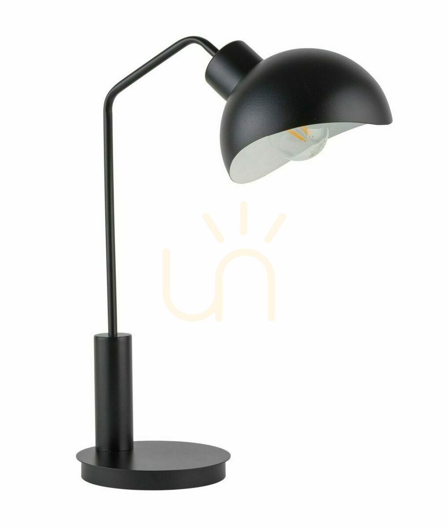 Tischlampe Sigma Roy schwarz weiß E27 50326