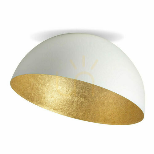 Prüfen Plafon Sigma Sfera 50 Weiß/Gold 32465