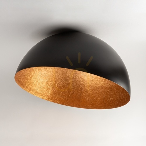 Prüfen Plafon Sigma Sfera 70 cm schwarz kupfer E27 SKU 32468
