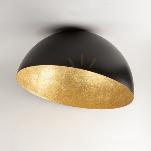 Prüfen Deckenleuchte Sigma Sfera 70 Schwarz/Gold 32472