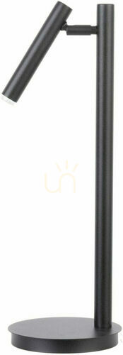Prüfen Tischlampe Sigma Sopel schwarz G9 48 cm Metall 50195
