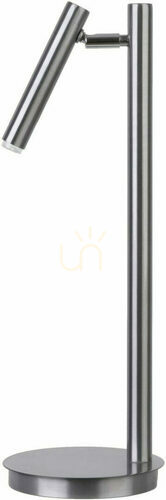 Prüfen Tischlampe Sigma Sopel silber Lackierter Stahl G9 50194