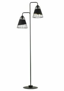 Stehleuchte Sigma Deni schwarz gold 2-flammig E27 50346 small 0