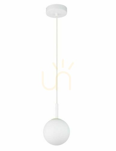 Prüfen Pendelleuchte Sigma Gama 1 weiß Glas G9 höhenverstellbar 33405