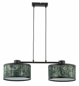 Pendelleuchte Sigma GLORY 2-flammig schwarz Graphit/Gold E27 40519 small 0
