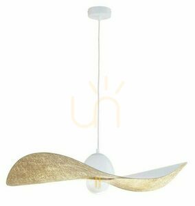 Pendelleuchte Sigma KAPELLO 76 cm weiß/gold E27 32338 small 0