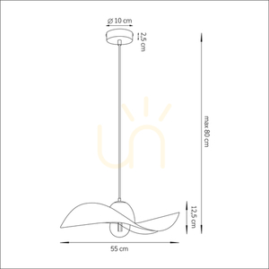 Pendelleuchte Sigma KAPELLO 55 cm Gold E27 SKU 32348 small 6