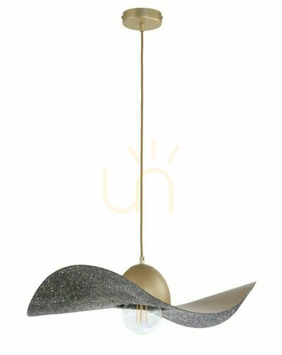 Prüfen Pendelleuchte Sigma KAPELLO 55 cm Gold Schwarz E27 SKU 32349