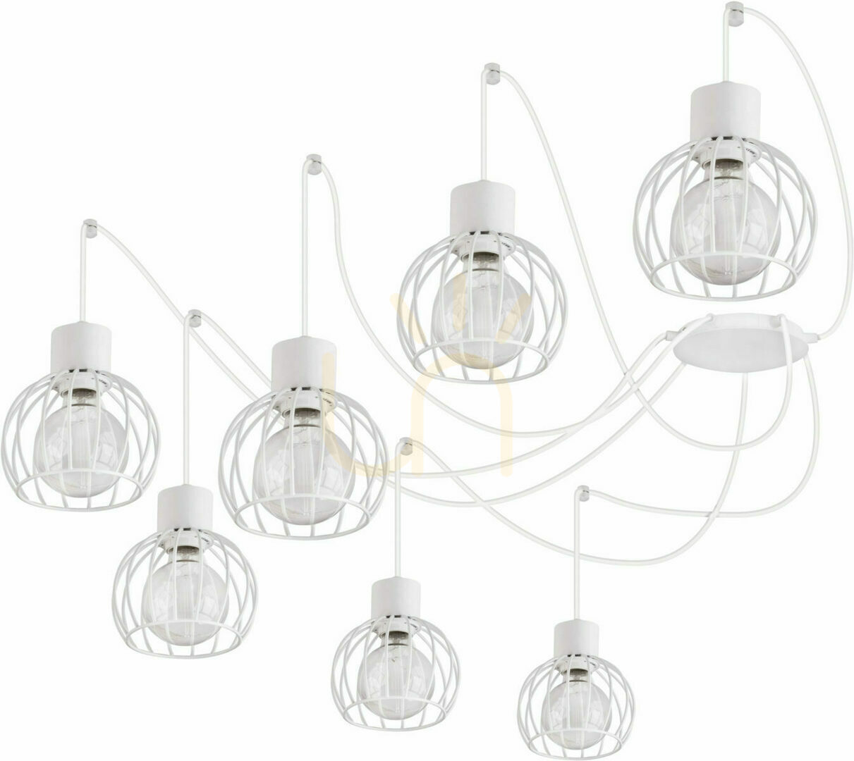 Pendelleuchte Sigma Luto Koło 7 weiß E27 31164