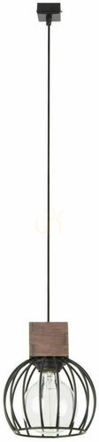 Prüfen Pendelleuchte Sigma Milan 1 Schwarz E27 16 cm 31570