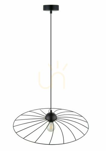 Prüfen Pendelleuchte Sigma Panama M schwarz E27 60W 51 cm 32414